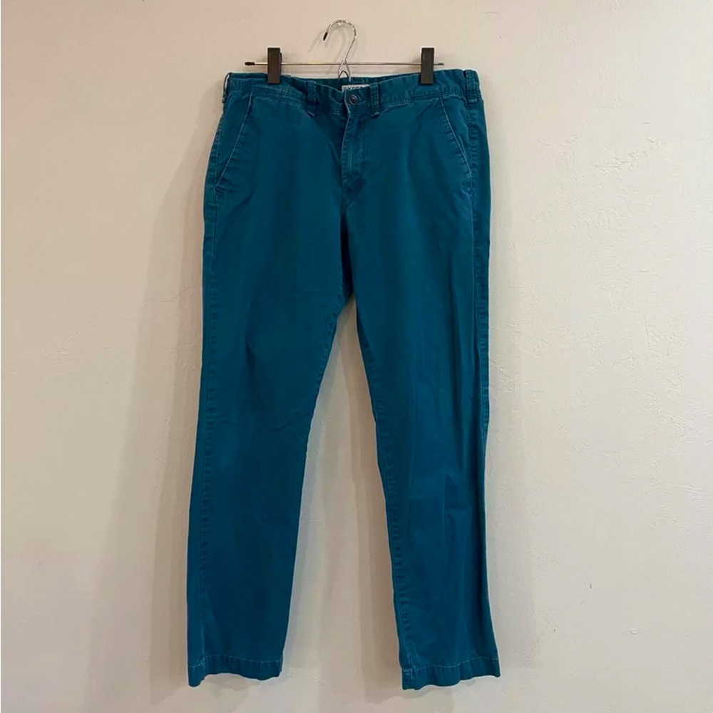 MEN'S EXPRESS PHOTOGRAPHER JADE CHINO PANTS SZ: 32x32